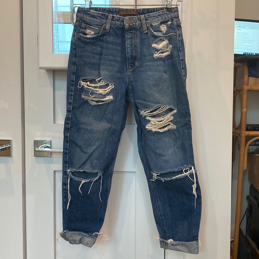 Joe’s The Collectors Edition The Debbie Crop High Rise Boyfriend Crop - 26